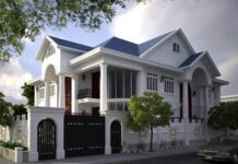 Biệt thự sân vườn đẹp Q7 .TPHCM